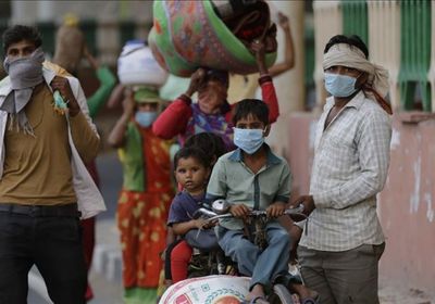  الهند تسجل قفزة قياسية في حالات الإصابة الجديدة بكورونا