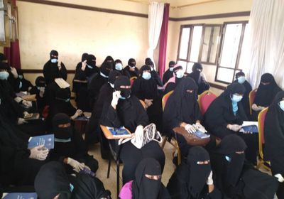 تدريب فرق حملة التحصين ضد شلل الأطفال في خنفر