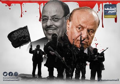 القاعدة تتدفق من البيضاء إلى أبين