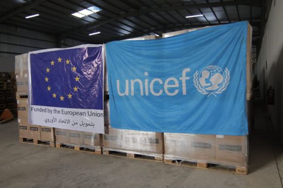 "يونيسف" ترسل 7 أطنان مستلزمات طبية لعدن
