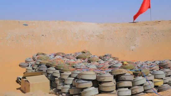 إتلاف 838 لغما وصاروخا حوثيا في باب المندب