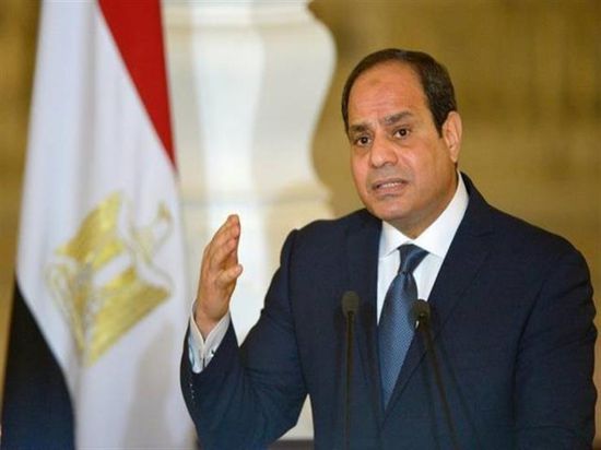  الرئيس المصري: نرفض المساس بحقوقنا المائية