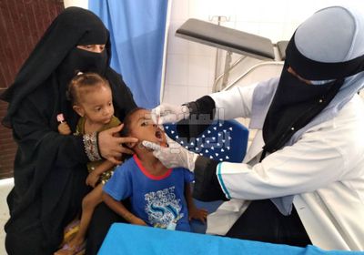 تحصين 17443 طفلًا ضد الشلل في خنفر 