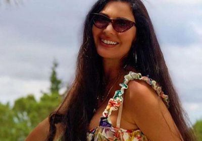 بالصور.. لاميتا فرنجية تستمتع بعطلتها الصيفية 