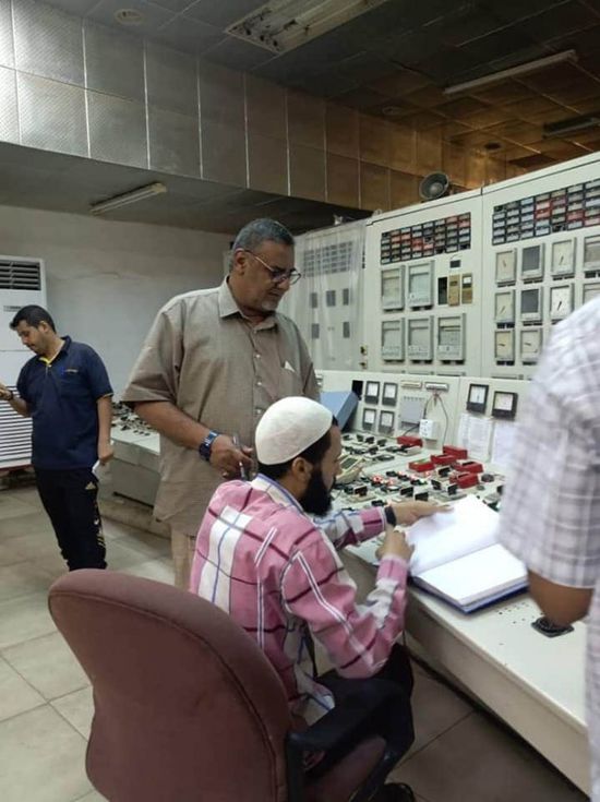 تشغيل التوربين الثاني بمحطة الحسوة الكهربائية