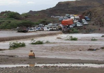 سيول ردفان تغرق شابًا عشرينيًا