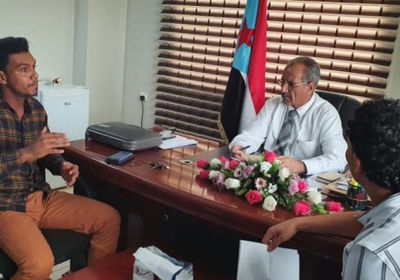 خلال استقبال مخترع شاب.. الجعدي: الانتقالي حريص على دعم المبدعين