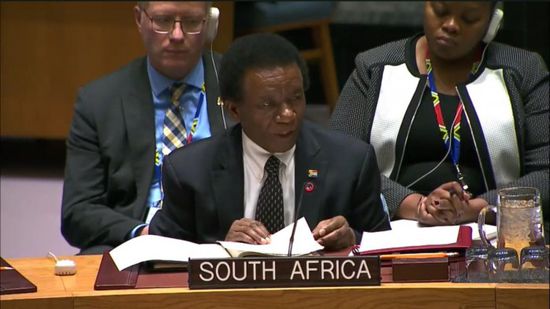 مندوب جنوب أفريقيا بمجلس الأمن يطالب بتطبيق اتفاق الرياض