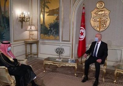 الرئيس التونسي ووزير الخارجية السعودي يبحثان الوضع في ليبيا