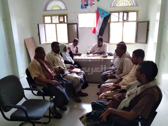 انتقالي زنجبار يبحث أزمة السيول بأبين