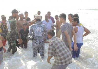 إنقاذ 21 شخصًا من الغرق بساحل حضرموت