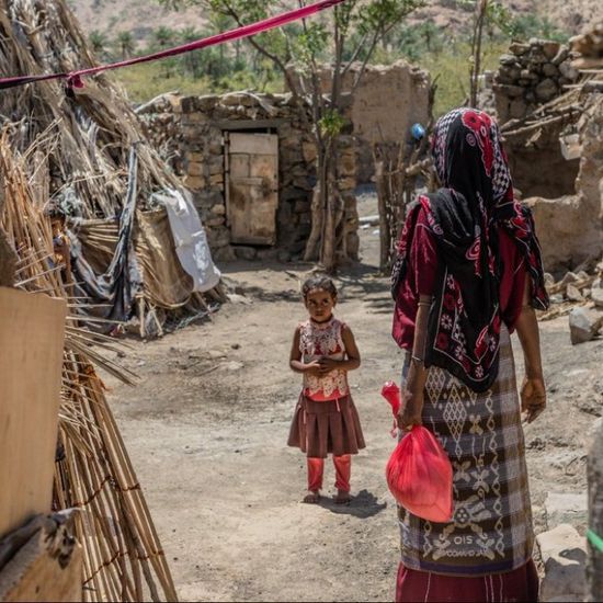 الغذاء العالمي توزع مساعدات غذائية خلال عيد الأضحى