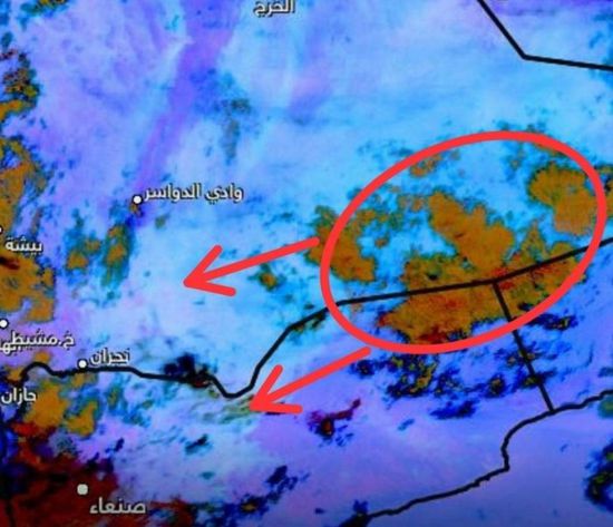 أمطار غزيرة على حضرموت خلال 48 ساعة