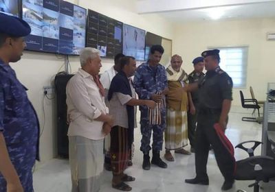 مدير أمن عدن يطلع على مهام الإدارت الشرطية بساحل حضرموت