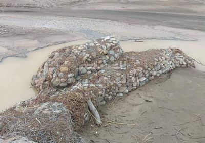 السيول تجرف حواجز الدرجاج وتهدد بإغراق القرية