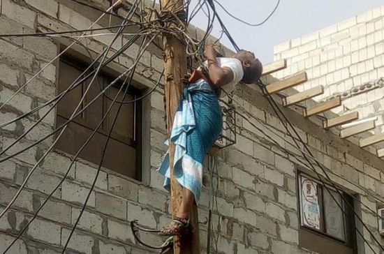ماس كهربائي يودي بحياة عامل في لحج