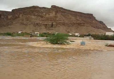 خلال ساعات.. سيول جارفة تضرب سواحل شبوة وحضرموت