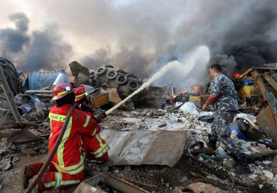 اختفاء 10 عناصر من فوج إطفاء بيروت