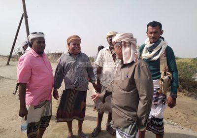 الانتقالي يتحرك.. تقييم أضرار الخط الدولي بأبين