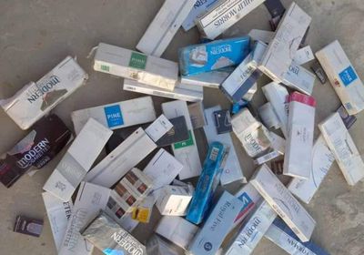 إحباط تهريب حشيش وسجائر بجول مسحه