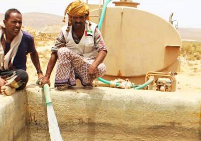 في 8 قرى جديدة.. الإمارات تكافح الجفاف والظمأ بسقطرى