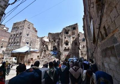 تهدم 40 منزلًا تاريخيًا في مدينة صنعاء القديمة