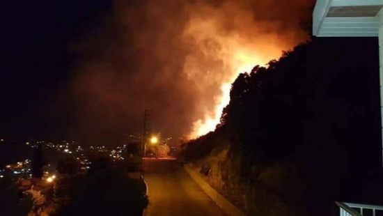 نكبة جديدة.. لبنان يشهد حريقًا هائلًا في جبل مشغرة