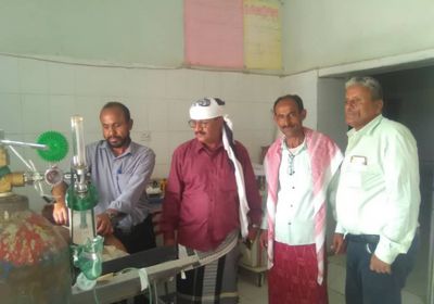 "انتقالي حبيل الجبر" يطلع على احتياجات مستشفى المديرية