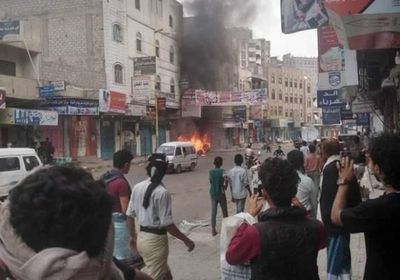 اقتتال عنيف بين فصيلين للإخوان وسط تعز