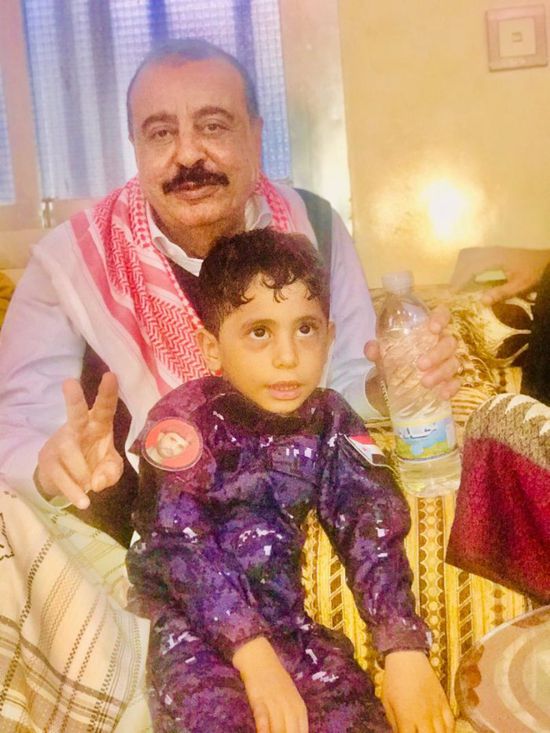 قيادات "الانتقالي" تزور أسرة الشهيد أبو اليمامة بردفان