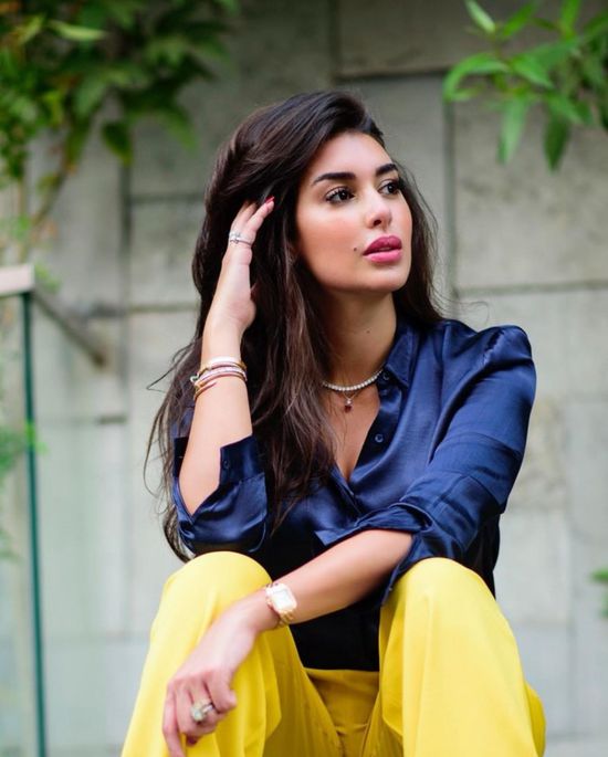 ياسمين صبري وسط الطبيعة بإطلالة جديدة (صور)