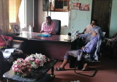 مديرية ردفان تتلقى تقارير التحصيل لمكاتبها الإيرادية