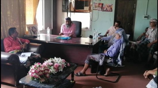 مديرية ردفان تتلقى تقارير التحصيل لمكاتبها الإيرادية