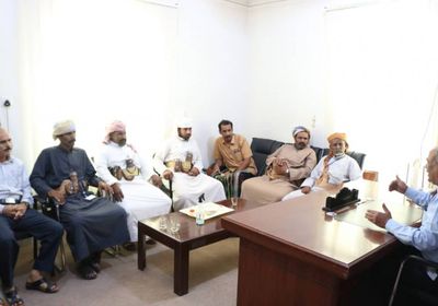 انتقالي حضرموت" يناقش تشكيل قيادة محلية بزمخ ومنوخ