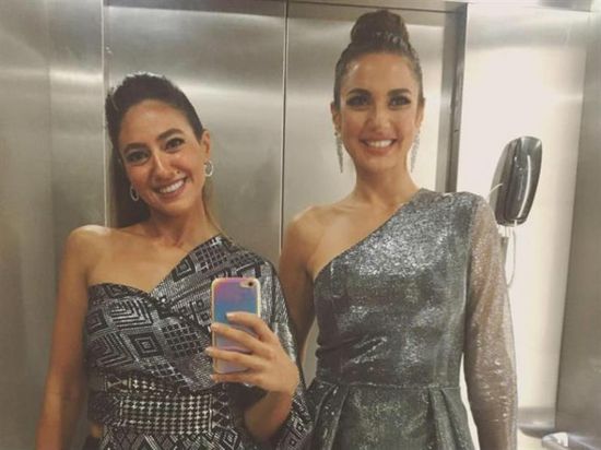 فيديو يجمع درة وهند عبد الحليم في حفل زفاف الأخيرة