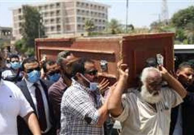 بحضور هاني شاكر.. الصور الأولى لجنازة سمير الإسكندراني