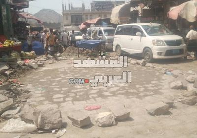 تعديل جديد في تنفيذ مشروع الرصف الحجري بردفان