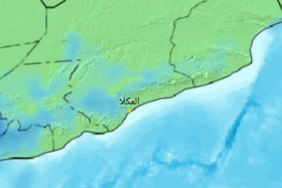 أمطار متوسطة بساحل حضرموت وشبوة