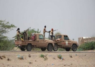 مقطع يوثق انهيار هجوم مليشيا الحوثي على الدريهمي