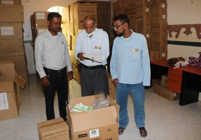 تسليم مديريتي يبعث والديس الشرقية الدعم الطبي الإماراتي 