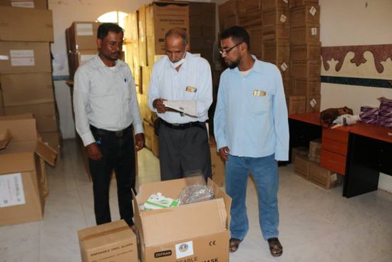 تسليم مديريتي يبعث والديس الشرقية الدعم الطبي الإماراتي 