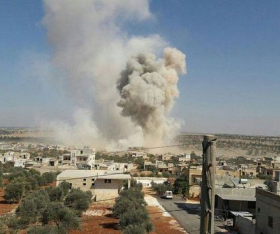 قصف تركي بالأسلحة الثقيلة على عين عيسى السورية