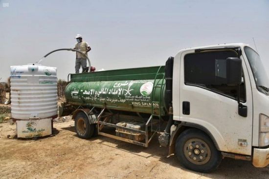 ضخ 516 ألف لتر مياه إلى حجة