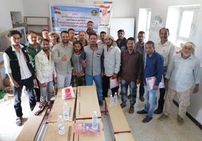 "انتقالي الحصين" يواصل دورة الكتابة الصحفية