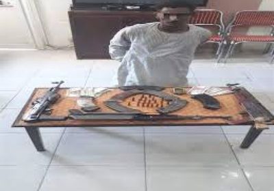 ضبط متهم شديد الخطورة في طور الباحة