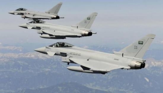 طلعات جوية مكثفة للتحالف في سماء شبوة