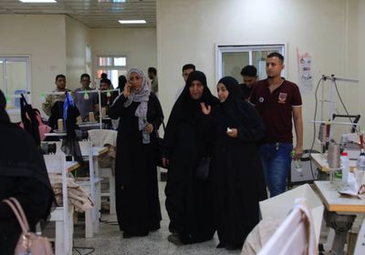 فريق حقوقي من "الانتقالي" يتفقد بيئة العمل بـ "الإمداد والتموين"