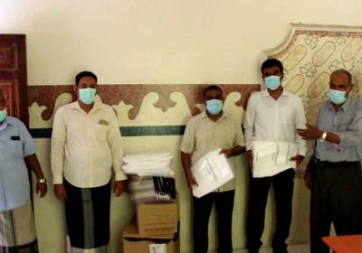 أرياف المكلا ومستشفى الرحمة تتسلمان الدعم الطبي الإماراتي