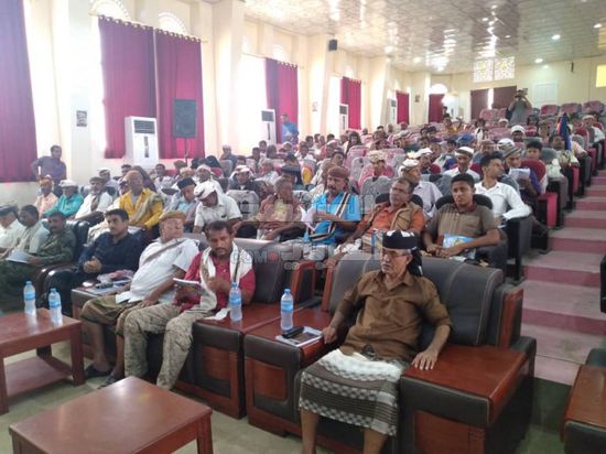 "الانتقالي" يرعى حفل تأبين الشهيد الساحمي (صور)