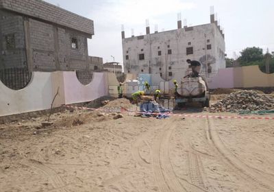 بدء إعادة تأهيل متنفس مدينة جعار (صور)